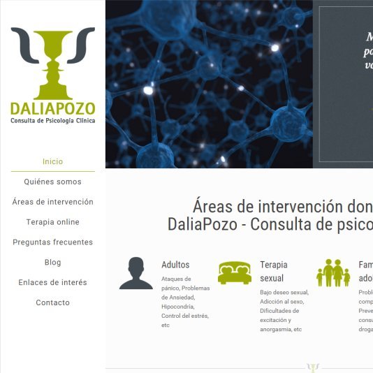 Página web DaliaPozo