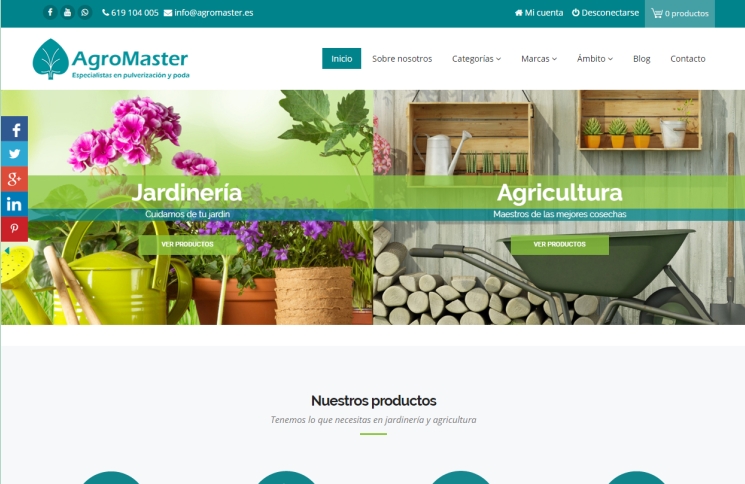 Tienda online AgroMaster